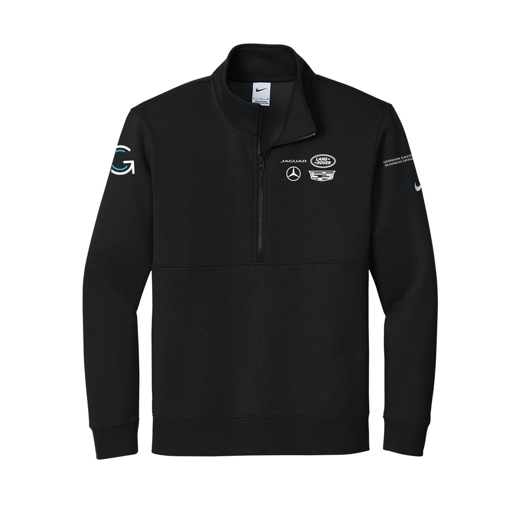 Germain Easton Business Office - Nike Club Fleece Sleeve Swoosh 1/2-Zip
