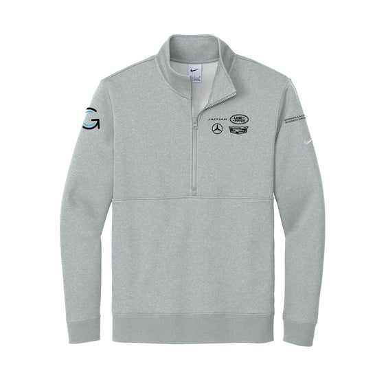 Germain Easton Business Office - Nike Club Fleece Sleeve Swoosh 1/2-Zip