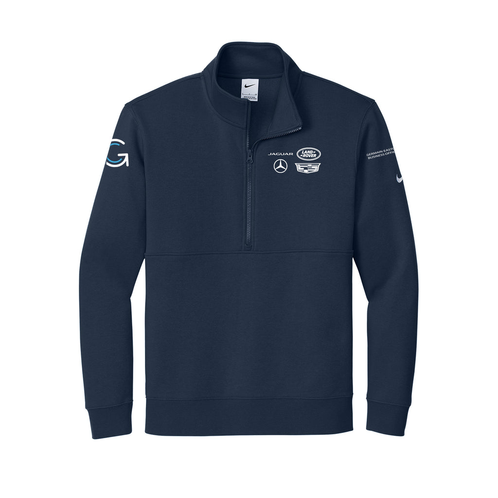 Germain Easton Business Office - Nike Club Fleece Sleeve Swoosh 1/2-Zip