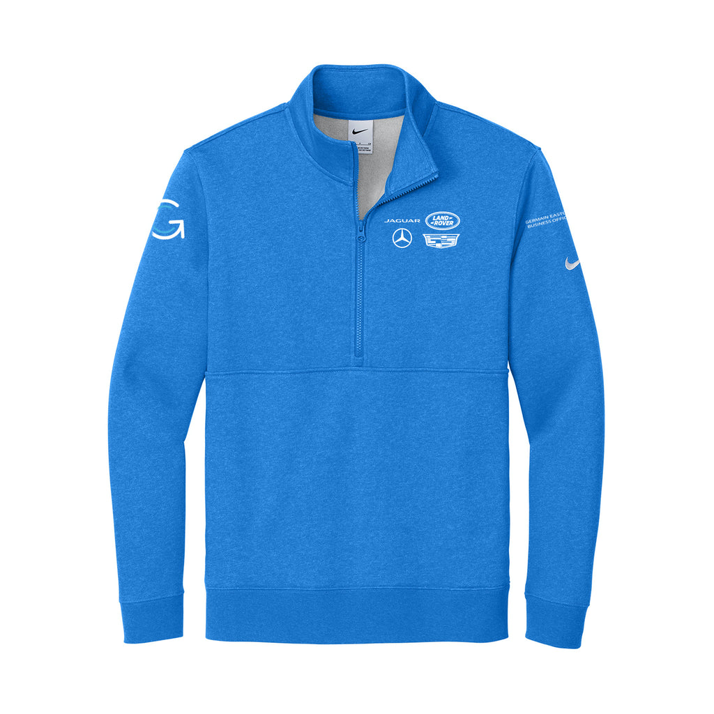 Germain Easton Business Office - Nike Club Fleece Sleeve Swoosh 1/2-Zip