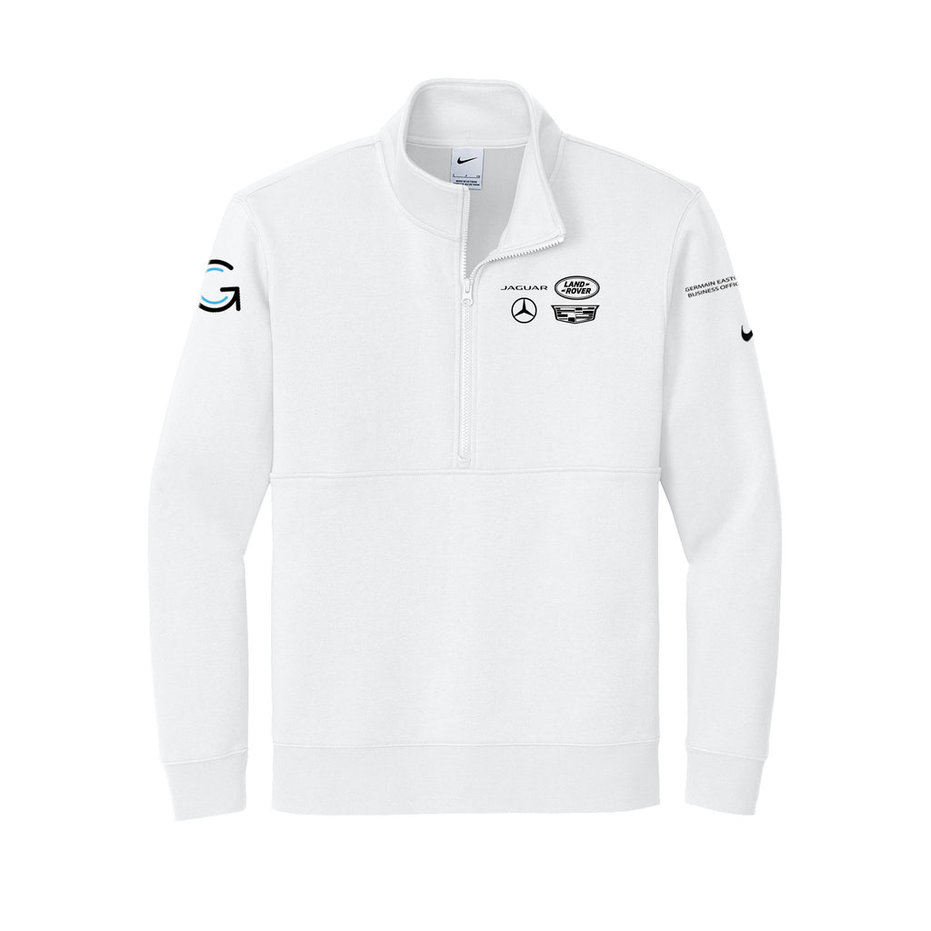 Germain Easton Business Office - Nike Club Fleece Sleeve Swoosh 1/2-Zip