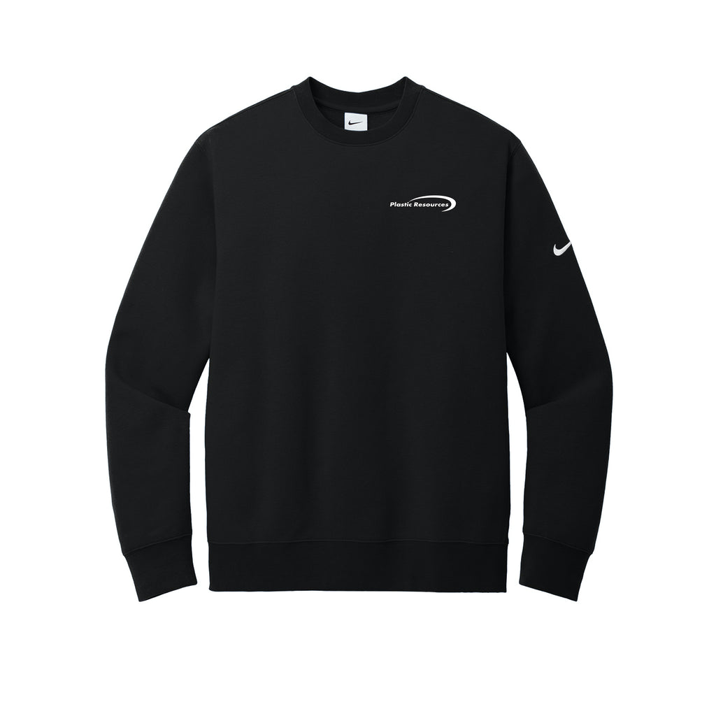 Plastic Resources - Nike Club Fleece Sleeve Swoosh Crew