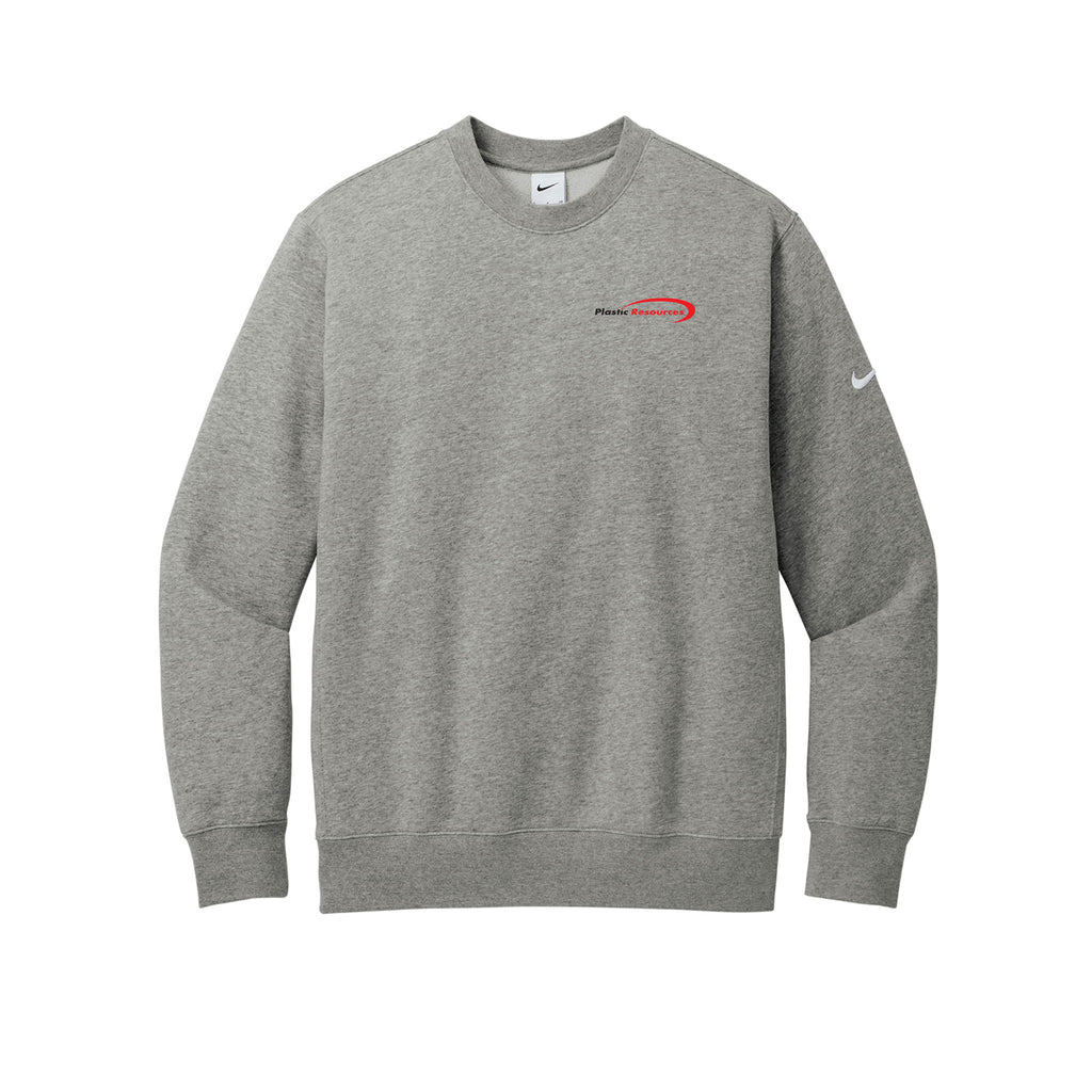 Plastic Resources - Nike Club Fleece Sleeve Swoosh Crew