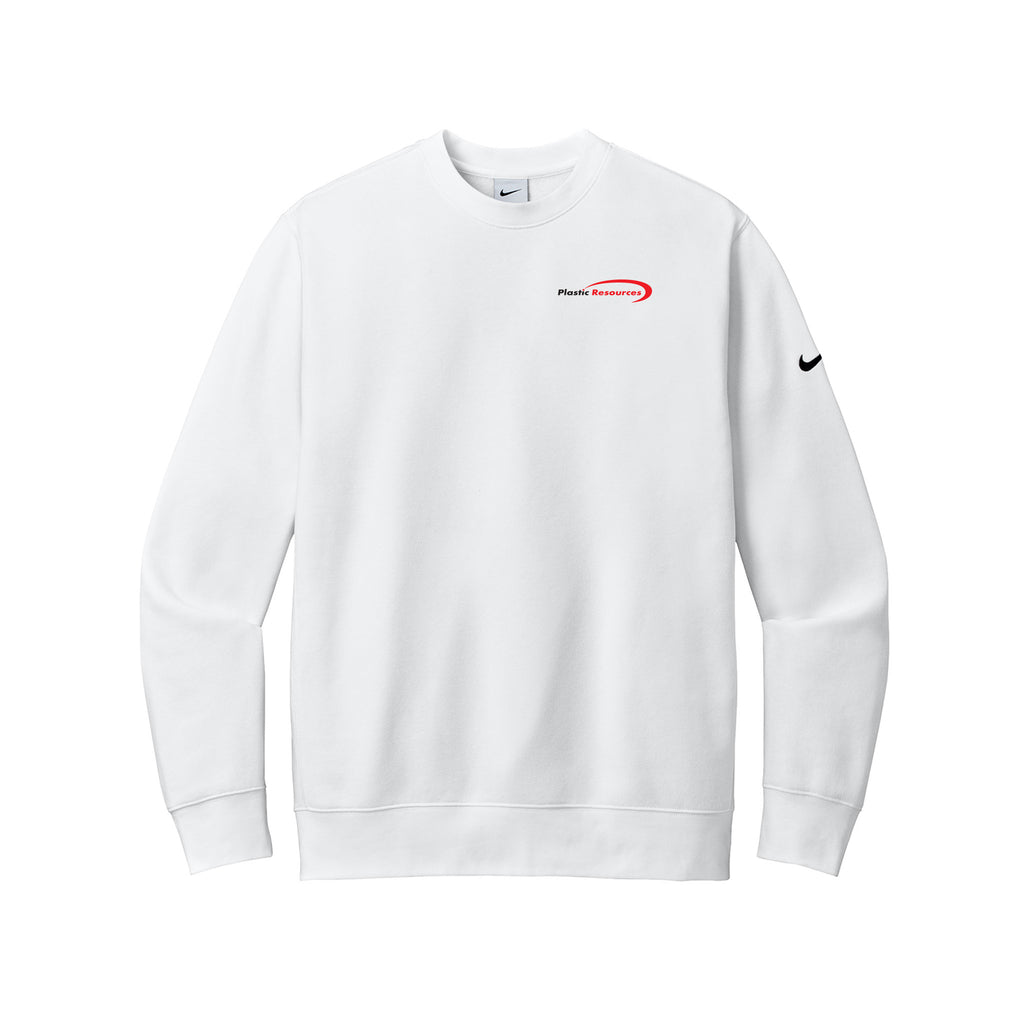 Plastic Resources - Nike Club Fleece Sleeve Swoosh Crew