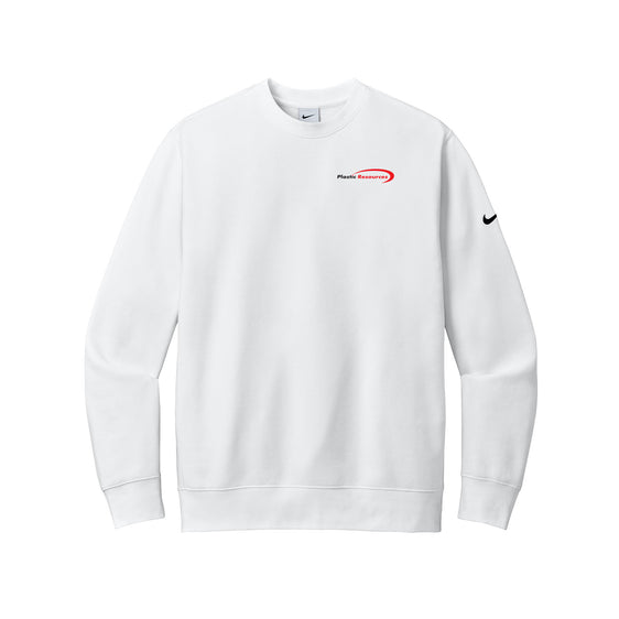Plastic Resources - Nike Club Fleece Sleeve Swoosh Crew