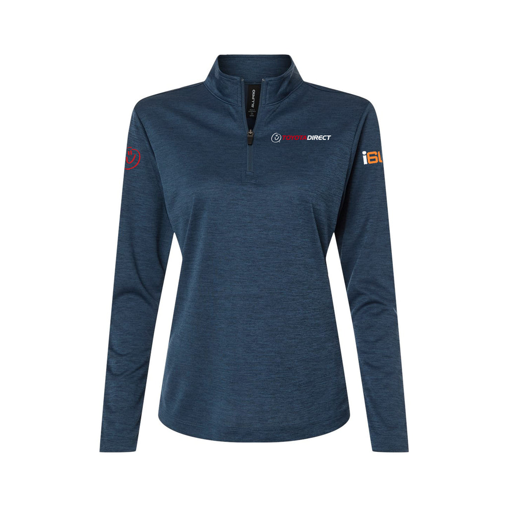 Toyota Direct - Women's Pro-Lock Performance Mélange Quarter-Zip Pullover