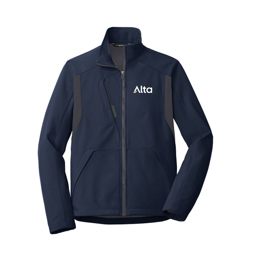 Alta - Port Authority® Back-Block Soft Shell Jacket