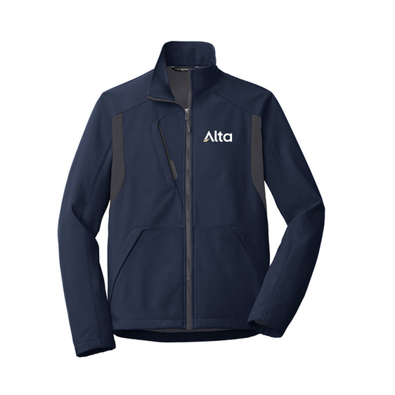 Alta - Port Authority® Back-Block Soft Shell Jacket