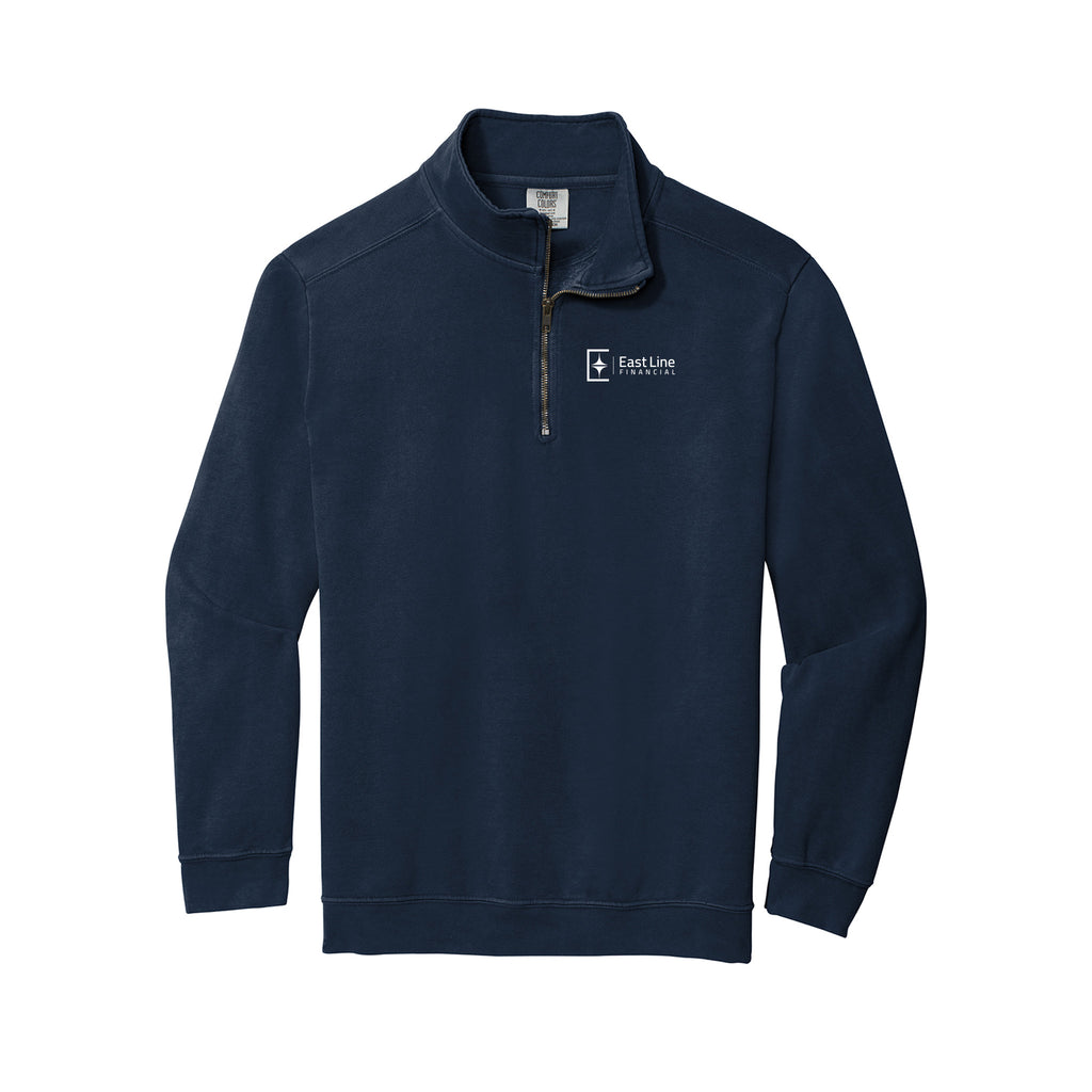 Eastline Financial - Comfort Colors® Ring Spun 1/4-Zip Sweatshirt