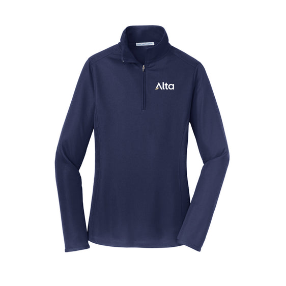 Alta - Port Authority® Women's Pinpoint Mesh 1/2-Zip
