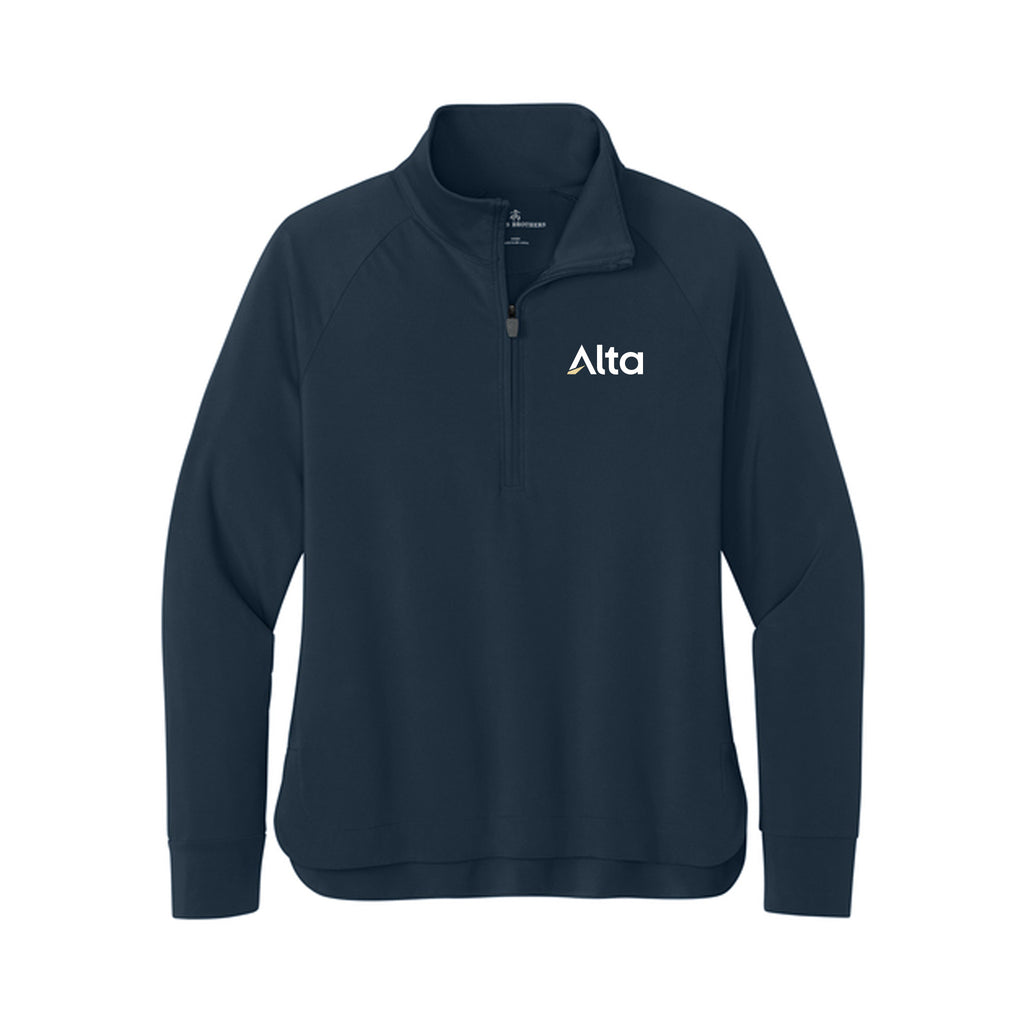 Alta - Brooks Brothers® Women’s Luxe Performance 1/4-Zip