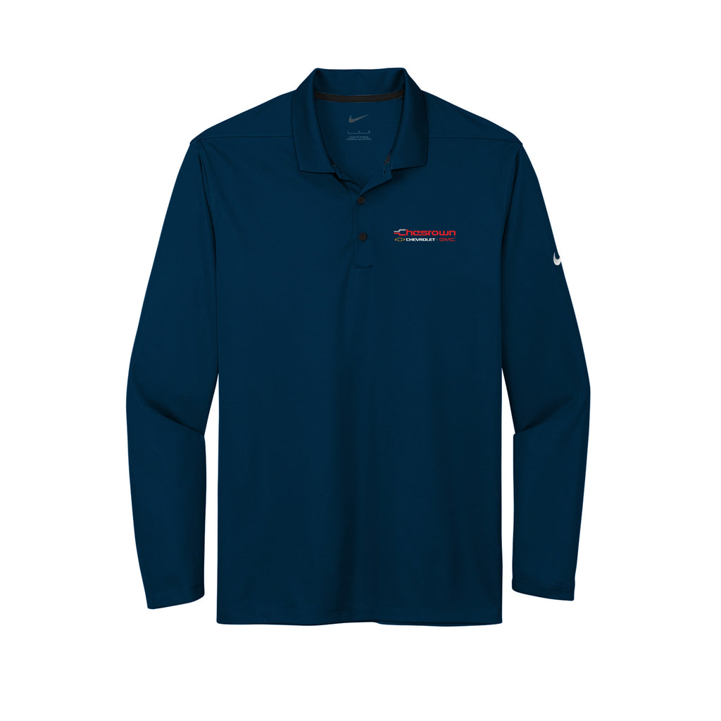 Chesrown - Nike Dri-FIT Micro Pique 2.0 Long Sleeve Polo
