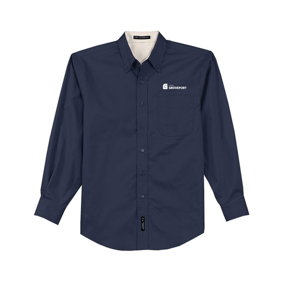 City of Groveport - Port Authority® Tall Long Sleeve Easy Care Shirt
