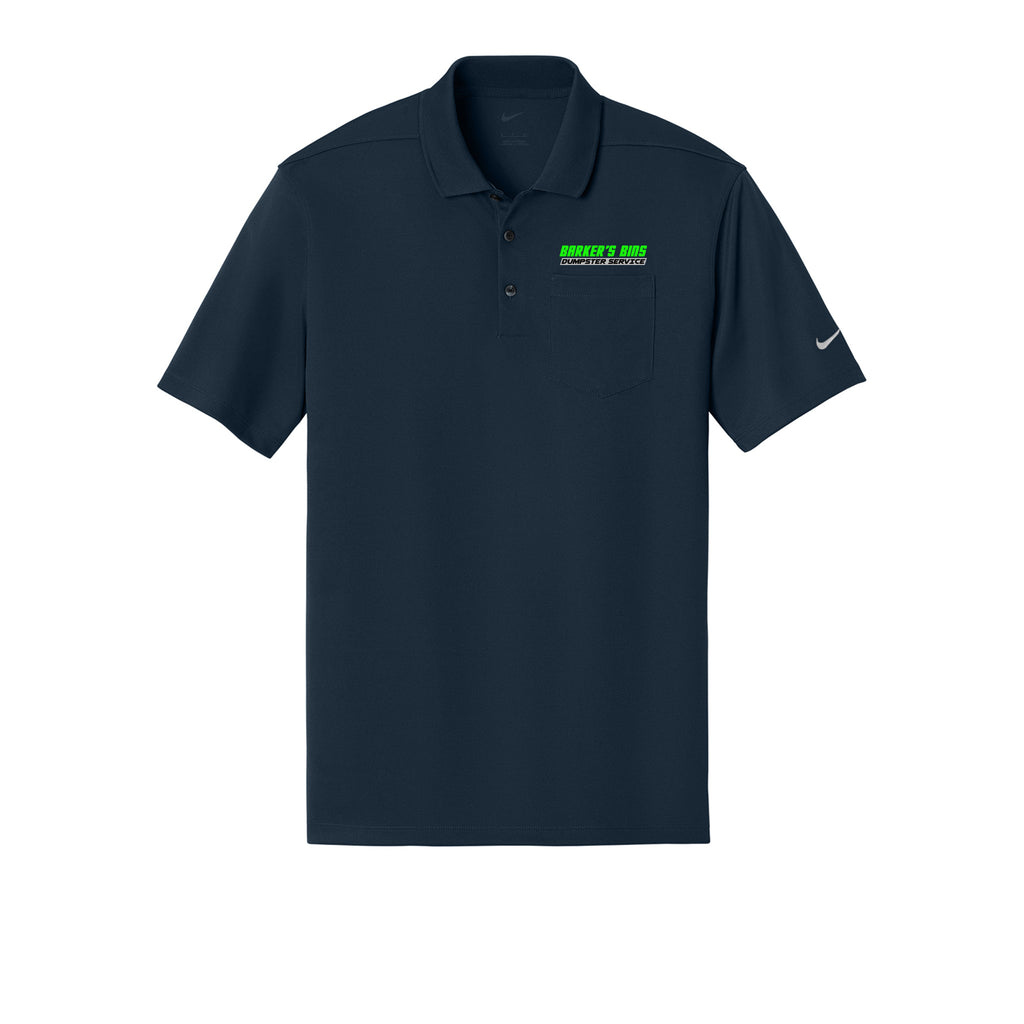 Barker's Bins Dumpster Service - Nike Dri-FIT Micro Pique 2.0 Pocket Polo