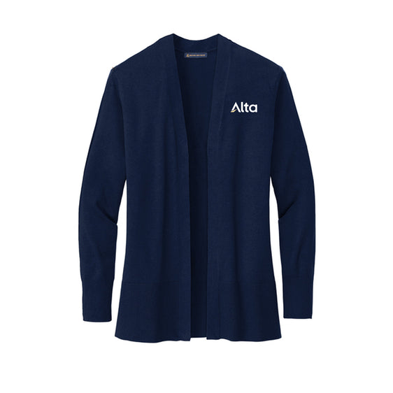 Alta - Brooks Brothers® Women’s Cotton Stretch Long Cardigan Sweater