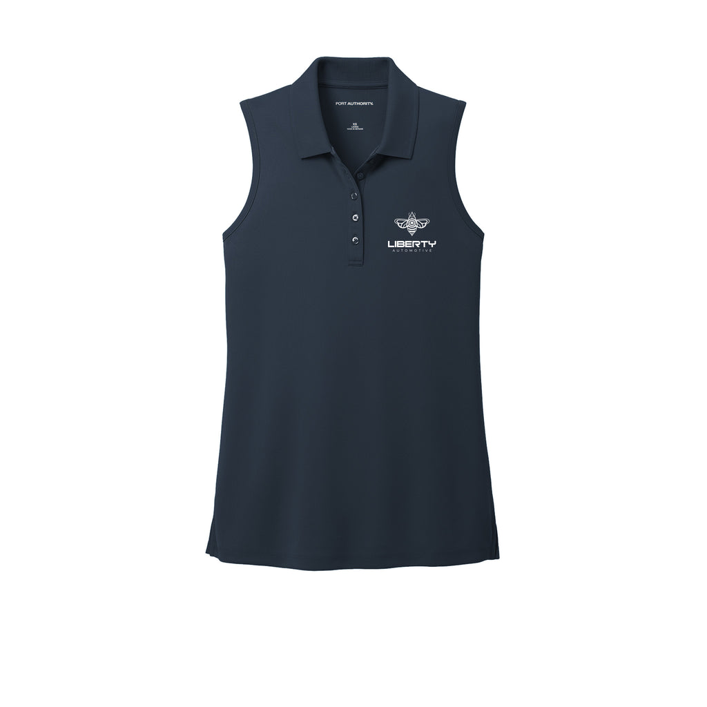 Liberty Automotive - Port Authority® Women's Dry Zone® UV Micro-Mesh Sleeveless Polo