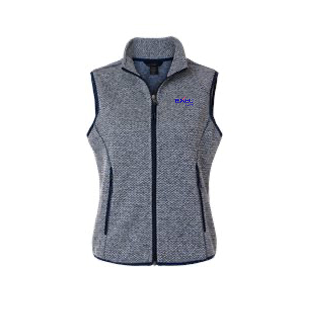 Exeo Global -  Women's Jasper Jacquard Fleece Vest