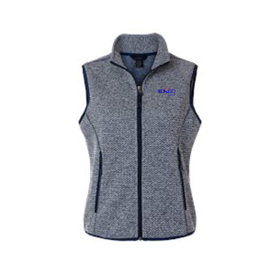 Exeo Global -  Women's Jasper Jacquard Fleece Vest