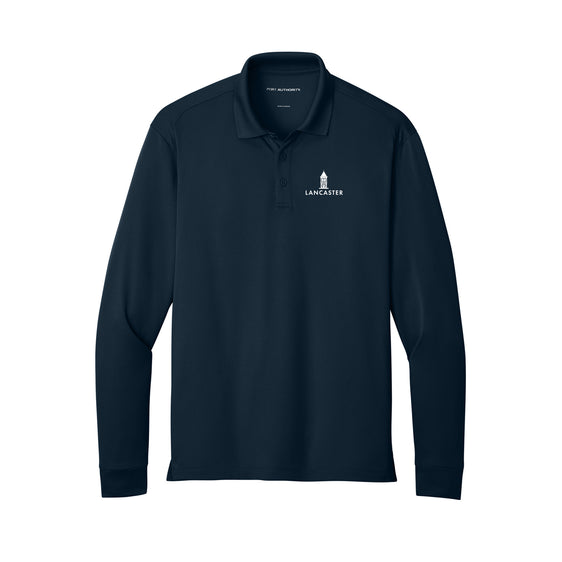 City of Lancaster - Port Authority® Wearever Performance Pique Long Sleeve Polo
