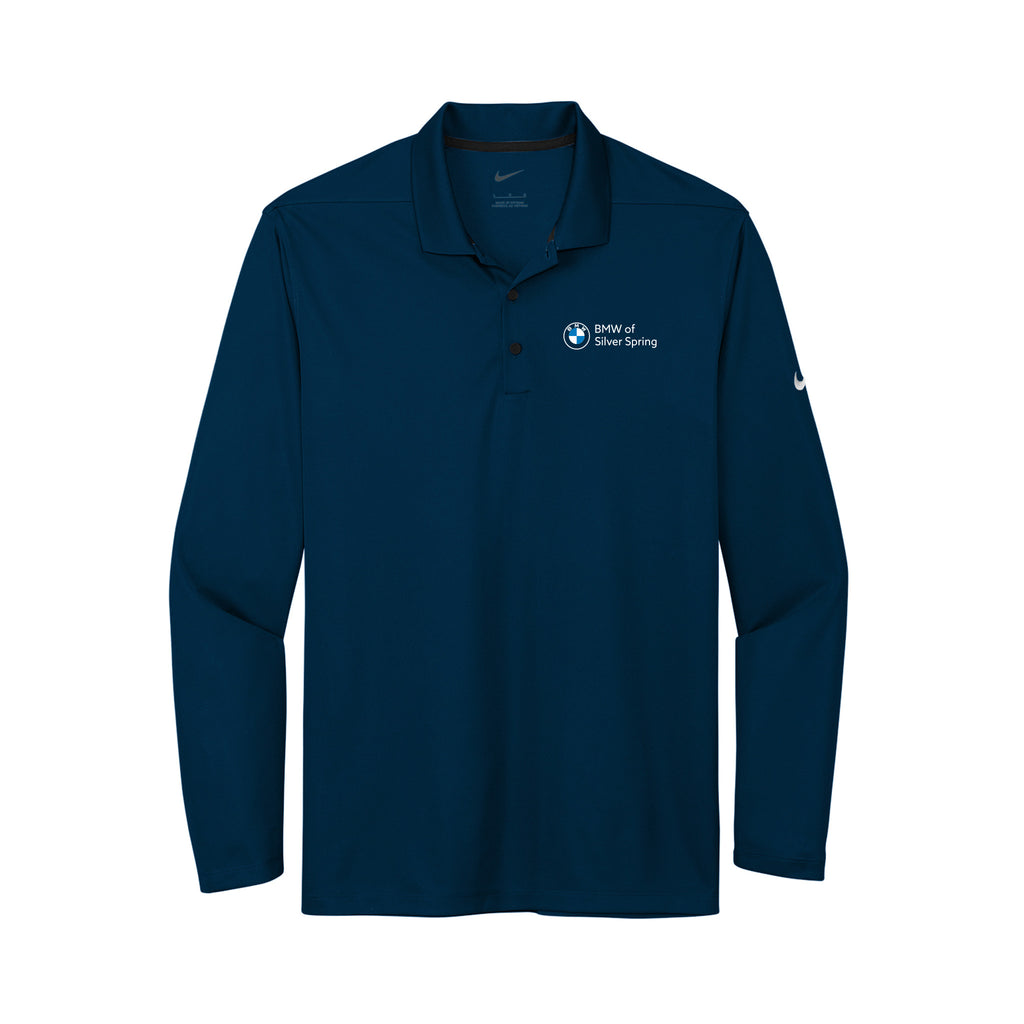 BMW of Silver Spring - Nike Dri-FIT Micro Pique 2.0 Long Sleeve Polo
