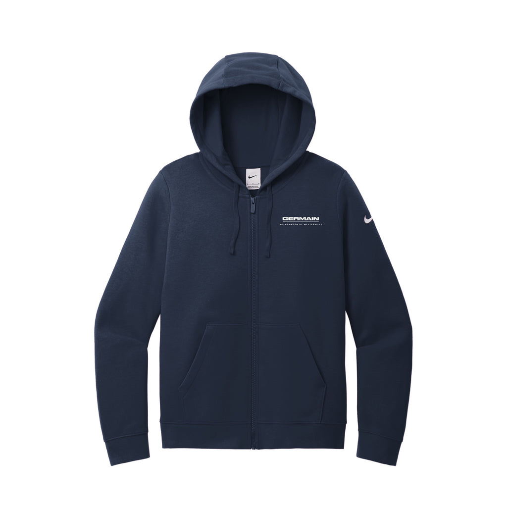Volkswagen of Westerville - Nike Women's Club Fleece Sleeve Swoosh Full-Zip Hoodie