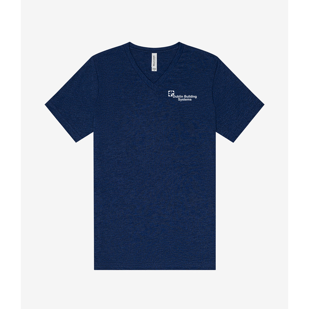 Dublin Building Systems - BELLA+CANVAS® Unisex Triblend Short Sleeve V-Neck Tee