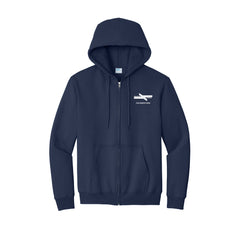 Sharon Fence - Port & Co® Essential Fleece Full-Zip Hooded Sweatshirt