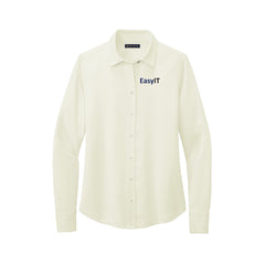 Easy IT - Brooks Brothers® Women’s Full-Button Satin Blouse