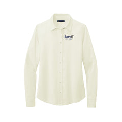 Easy IT - Brooks Brothers® Women’s Full-Button Satin Blouse