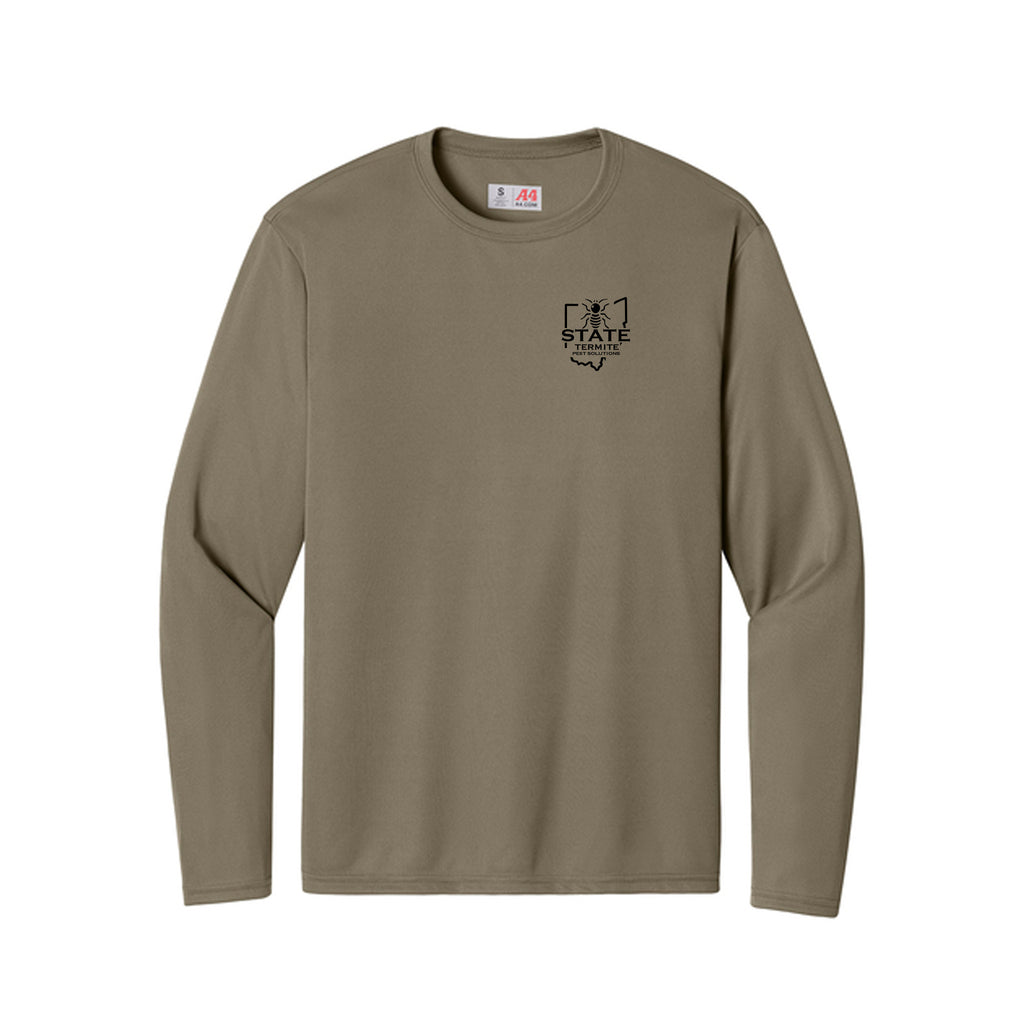 State Termite & Pest Solutions - A4 Cooling Performance Long Sleeve Tee