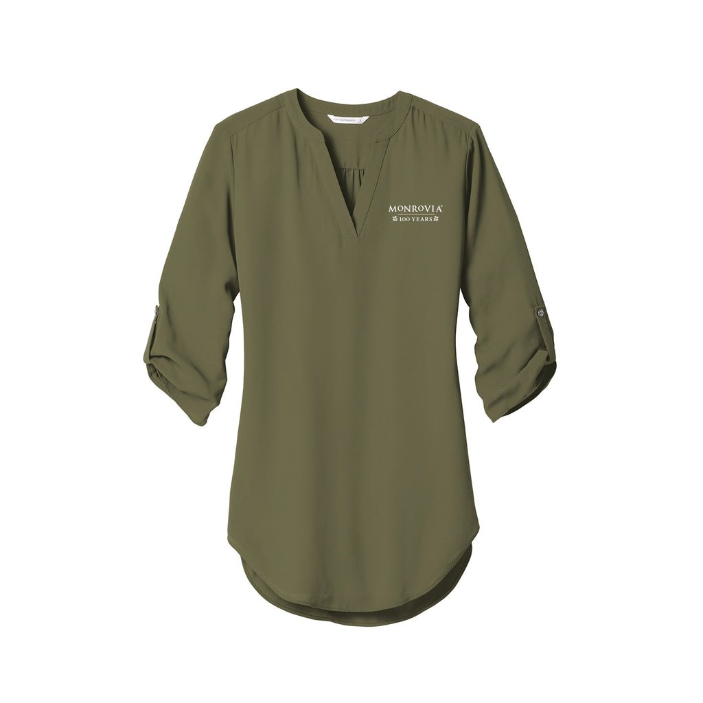 Monrovia 100 Years - Port Authority ® Women's 3/4-Sleeve Tunic Blouse