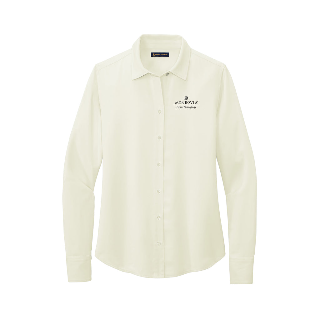 Monrovia - Brooks Brothers® Women’s Full-Button Satin Blouse