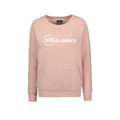 STG Logistics - MV Sport - Women's Angel Fleece Michaela Crewneck Sweatshirt