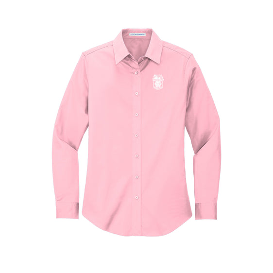 Teamsters Local 284 - Port Authority® Ladies Long Sleeve Easy Care Shirt