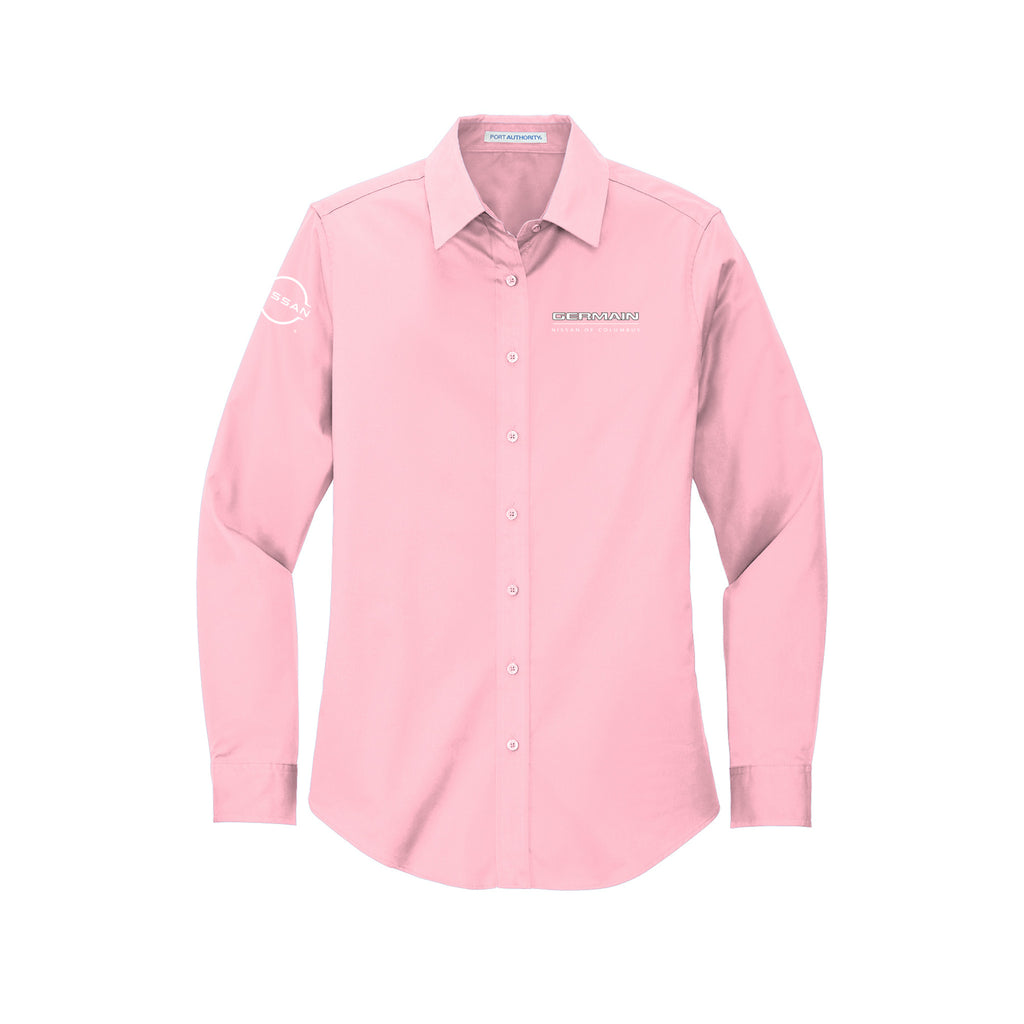 Germain Nissan Columbus - Port Authority® Women's Long Sleeve Easy Care Shirt