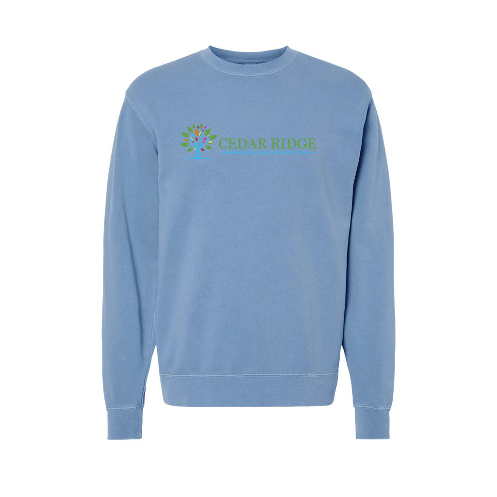 Cedar Ridge - Independent Trading Co. - Midweight Pigment-Dyed Crewneck Sweatshirt