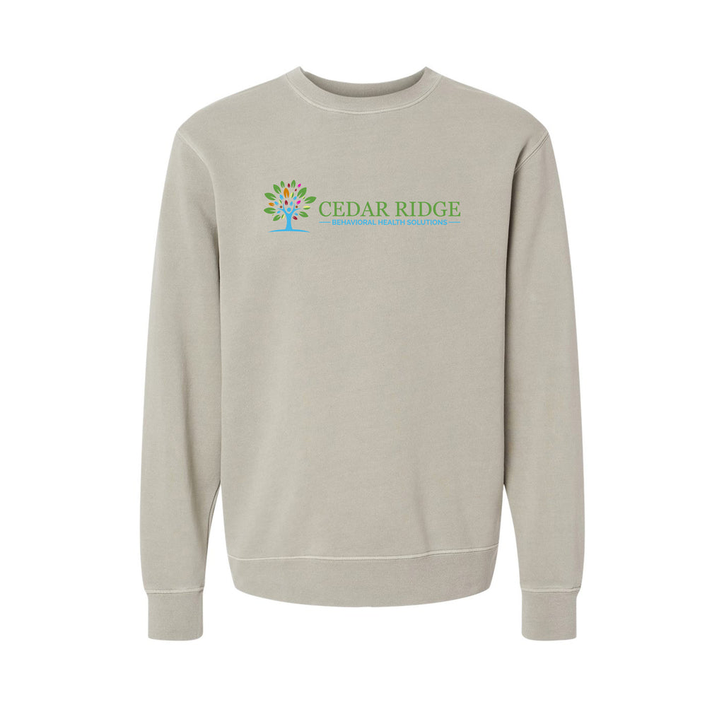 Cedar Ridge - Independent Trading Co. - Midweight Pigment-Dyed Crewneck Sweatshirt