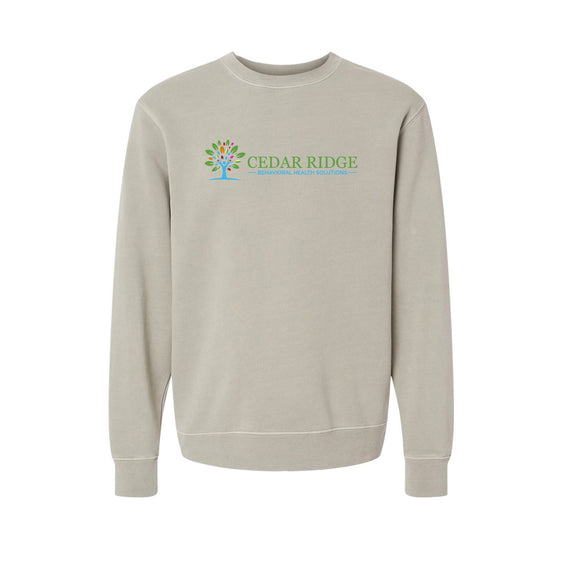 Cedar Ridge - Independent Trading Co. - Midweight Pigment-Dyed Crewneck Sweatshirt