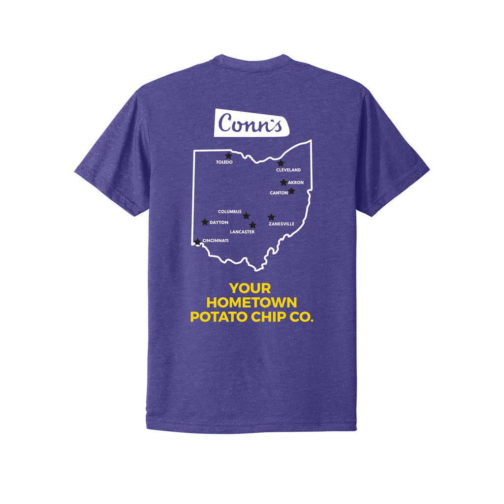 Conns - Next Level Apparel® Adult CVC Tee - Purple Rush T-Shirt