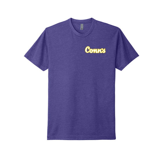 Conns - Next Level Apparel® Adult CVC Tee - Purple Rush T-Shirt