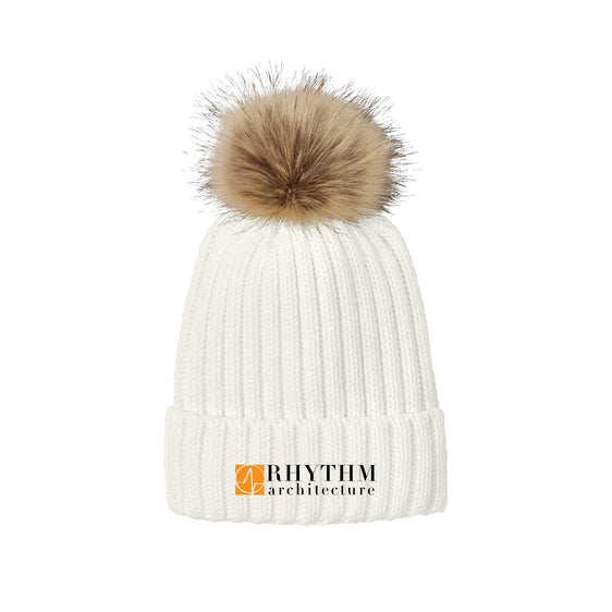 Rhythm Architecture - Port Authority® Faux Fur Pom Beanie