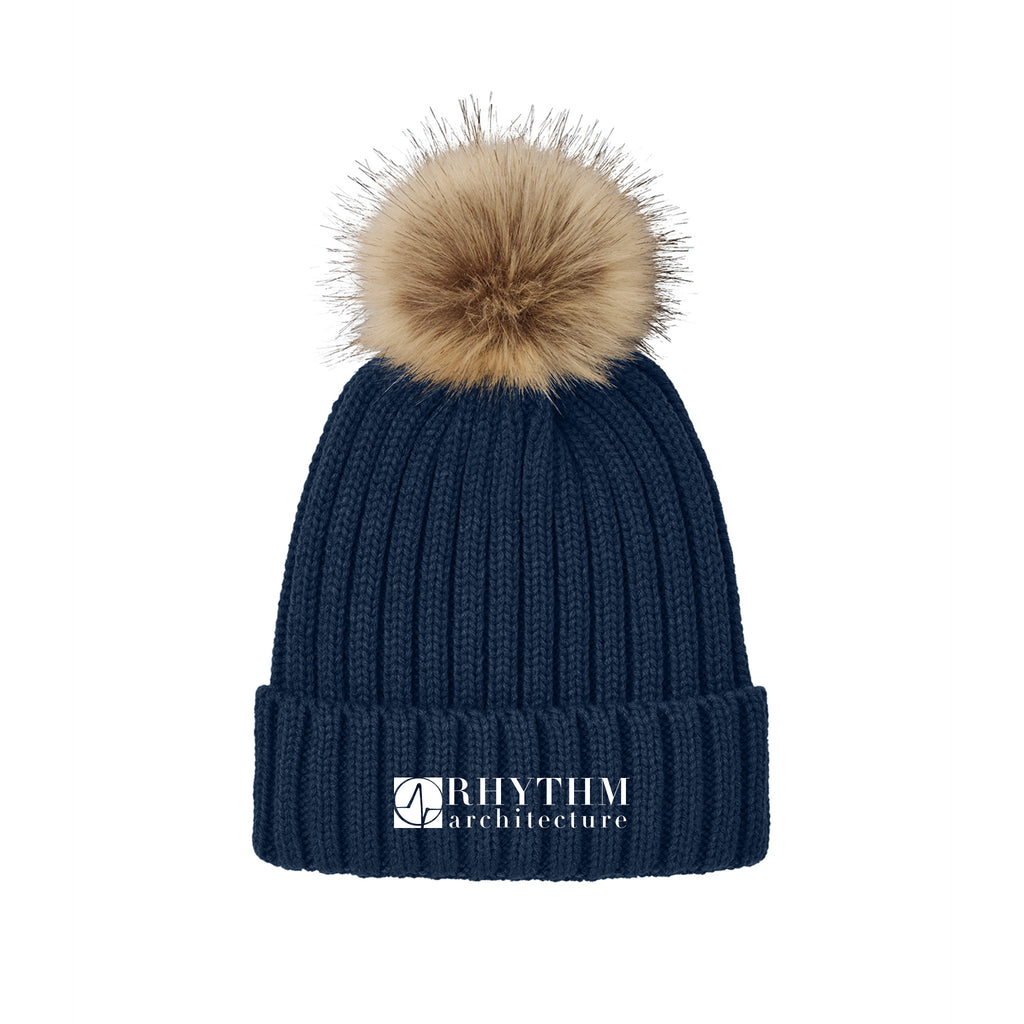 Rhythm Architecture - Port Authority® Faux Fur Pom Beanie