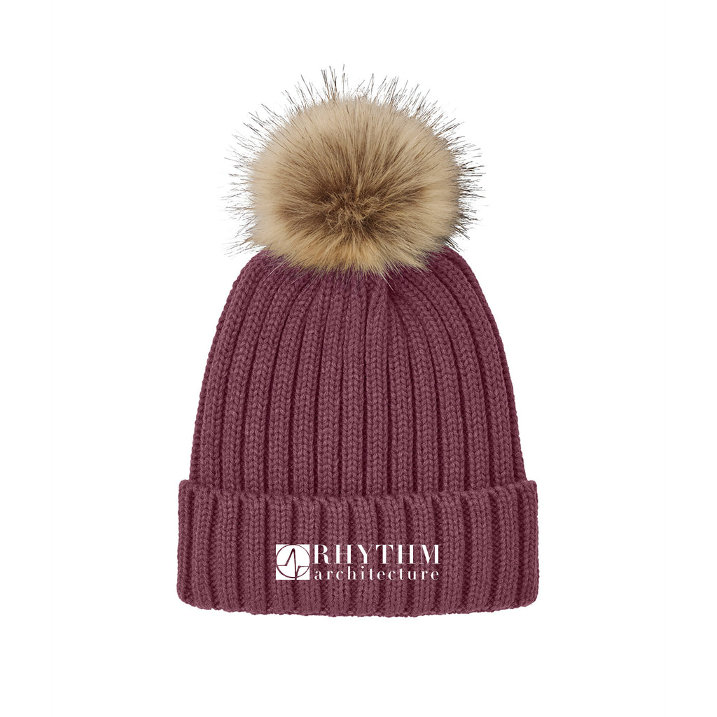 Rhythm Architecture - Port Authority® Faux Fur Pom Beanie