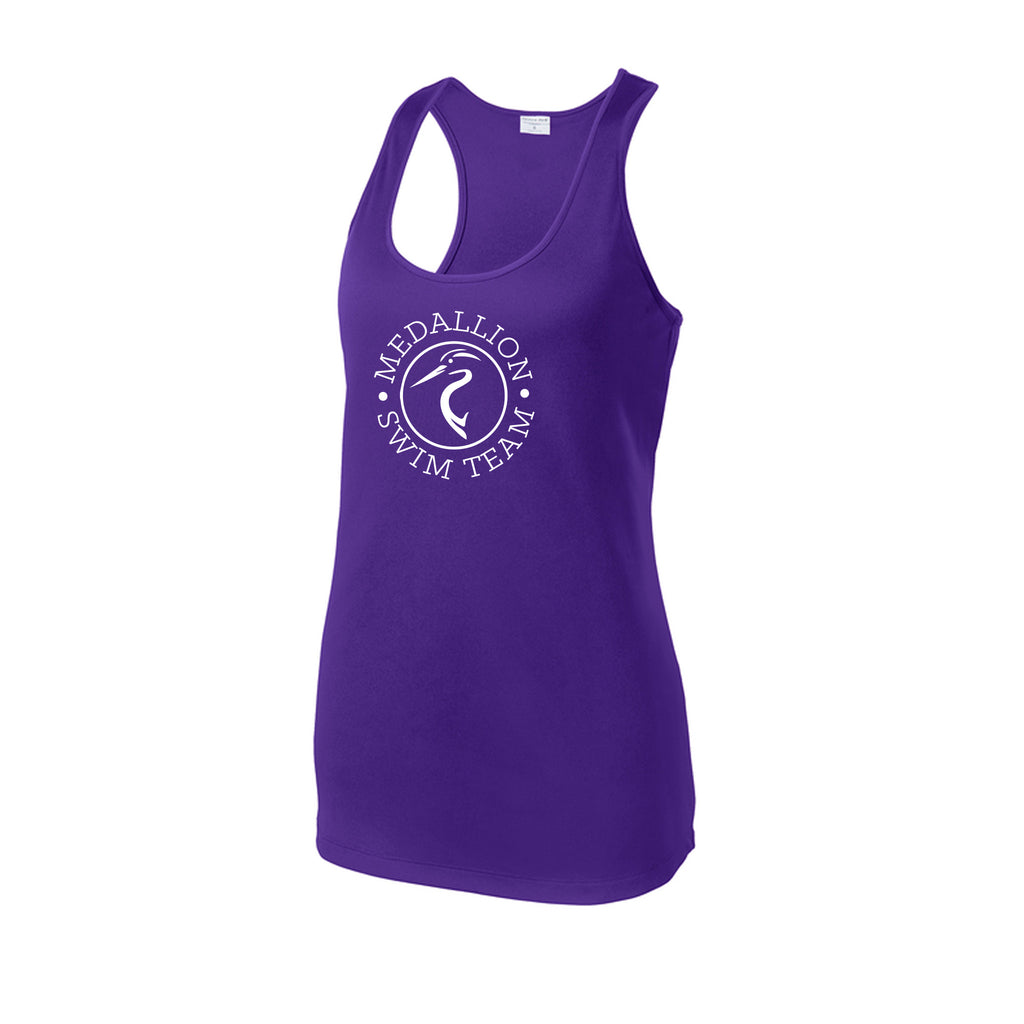 Medallion Swim Team - Sport-Tek® Women's PosiCharge® Competitor™ Racerback Tank