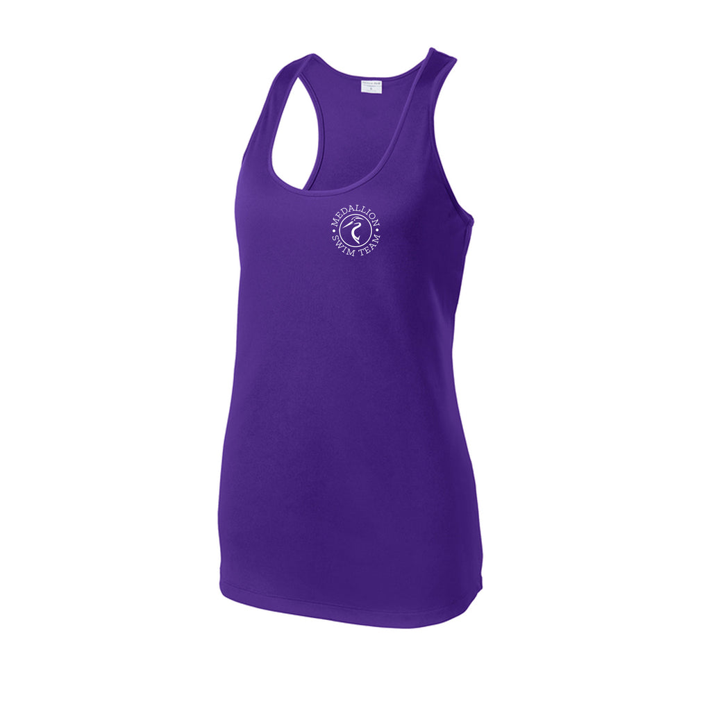 Medallion Swim Team - Sport-Tek® Women's PosiCharge® Competitor™ Racerback Tank