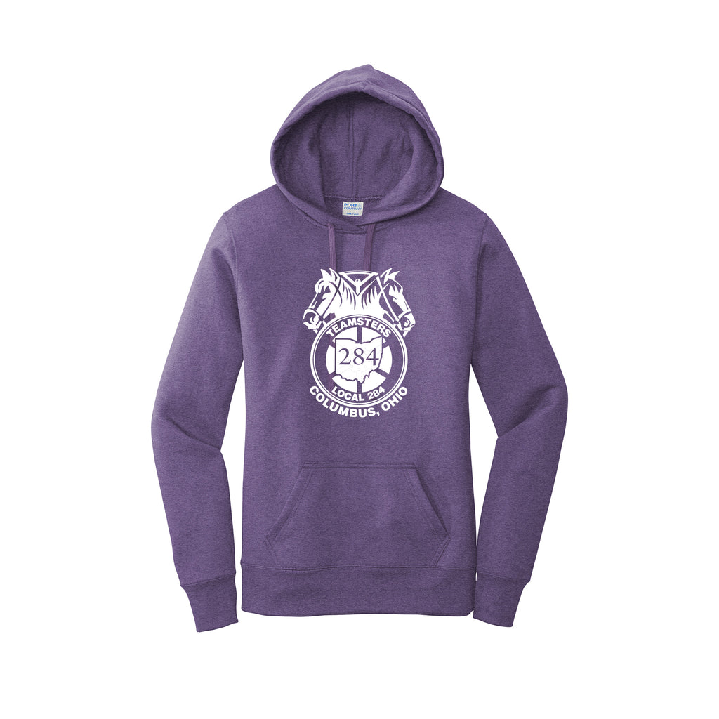Teamsters Local 284 - Port & Company ® Ladies Core Fleece Pullover Hooded Sweatshirt