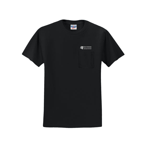 Ricart Admin - Jerzees® - Dri-Power® 50/50 Cotton/Poly Pocket T-Shirt