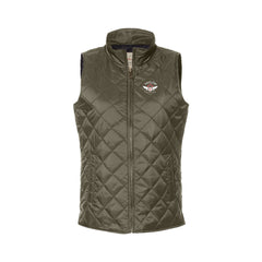 Taylor Family Automotive - Weatherproof - Women's Vintage Diamond Quilted Vest