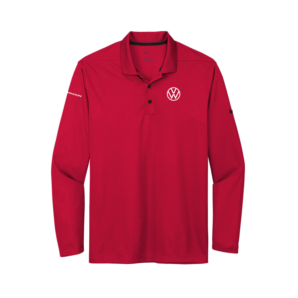 Volkswagen of Columbus - Nike Dri-FIT Micro Pique 2.0 Long Sleeve Polo