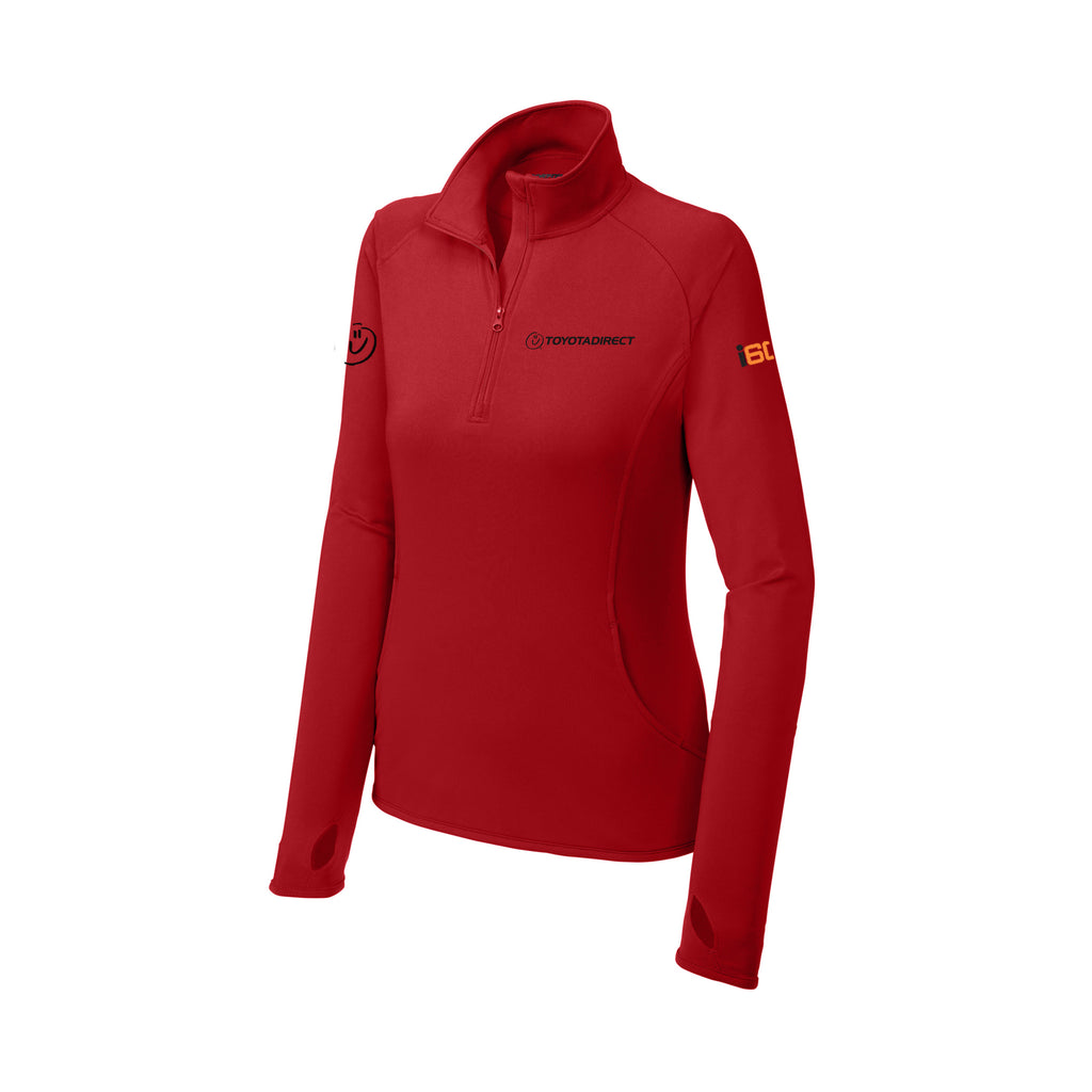 Toyota Direct - Sport-Tek® Women's Sport-Wick® Stretch 1/4-Zip Pullover